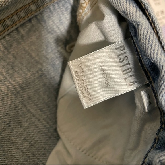Pistola Charlie High Rise Light Blue Jeans - Picture 3 of 8